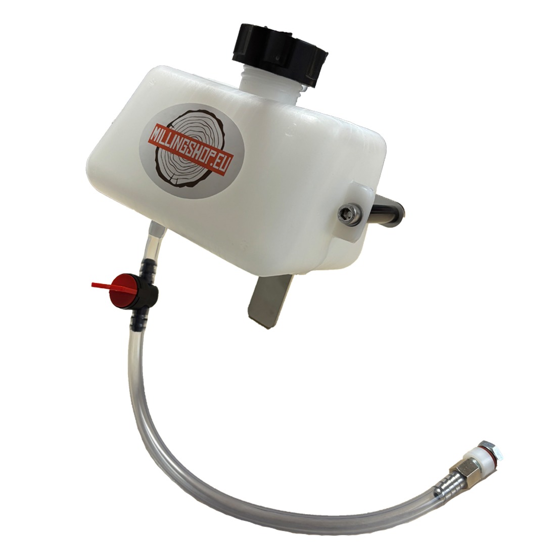 Auxiliary oiler kit tbv chainsaw mill