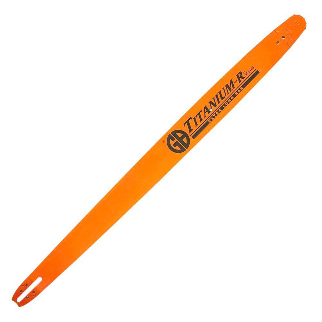 GB Titanium HS50-63RQ massief zaagblad met wisselbaar neuswiel .404" 1,6mm 125cm zaaglengte