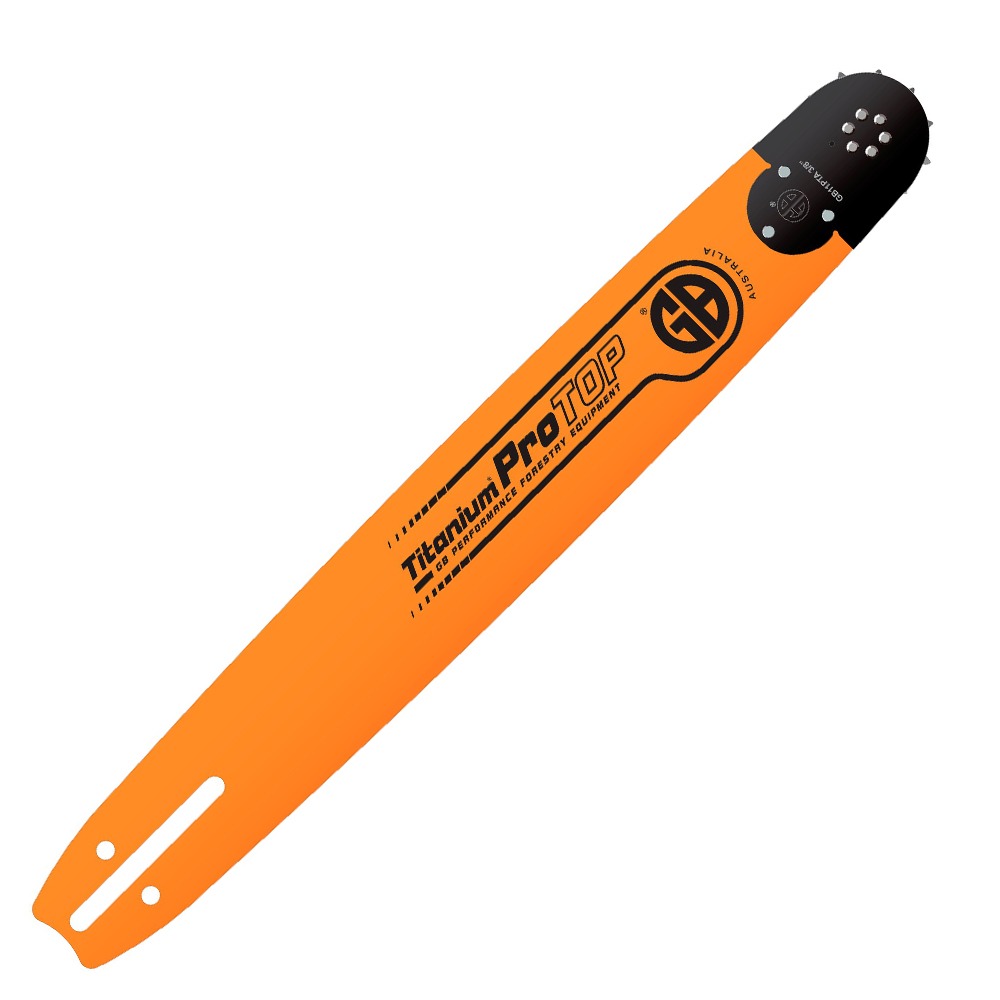 GB Titanium ProTOP HV18-58PA massief zaagblad met wisselbaar neuswiel 3/8″ 1,5mm 45cm zaaglengte