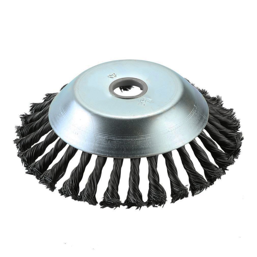 Stalen onkruidborstel 170mm (universeel asgat 20mm of 25,4mm) voor zware Stihl bosmaaiers